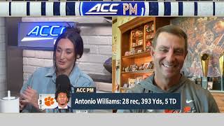 Dabo Swinney on ACC PM 102224 [upl. by Moss]