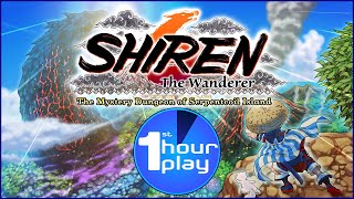 NSW Shiren The Wanderer The Mystery Dungeon Of Serpentcoil Island 1st Hour Play [upl. by Henrie]