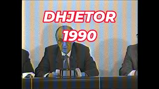 Klithmat e Ramiz Alisë kundër Pluralizmit Djhejtor 1990 historiani partiakomuniste [upl. by Lumbye517]