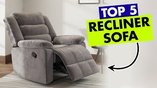 Top 5 Best Recliner Sofa In India 2024  Best Recliner Chair 2024 Best Recliner Chair For Back Pain [upl. by Damiano393]