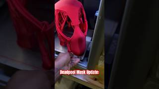 Deadpool mask update 3D printing edition 3dprinting [upl. by Silva]