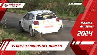 35 Rally Cangas del Narcea 2024  Javier Bajo Video [upl. by Adnala]