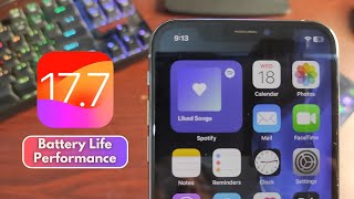 iOS 177 Battery Life Performance Geekbench amp More [upl. by Kraul]