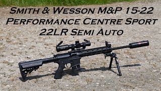 Smith amp Wesson MampP 1522 Performance Centre Sport 22LR Semi Auto FULL REVIEW [upl. by Aurlie]