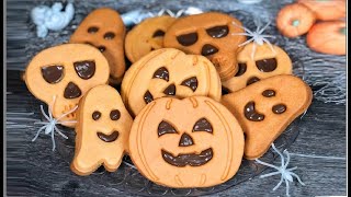 BISCOTTI Di HALLOWEEN Ricetta Facile E Veloce Da Fare A Casa Biscotti per Bambini [upl. by Miuqaoj585]