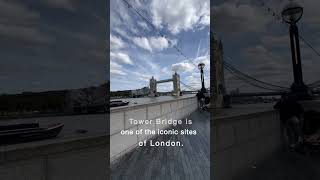 The tower bridge travelvlog travellerblogger traveling travel travelstories [upl. by Ymaral]