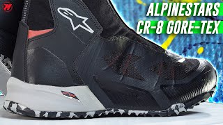 ¿Las Botas URBANAS DE MOTO PERFECTAS Alpinestars CR8 🌇 [upl. by Dukie]