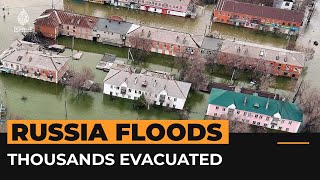 Record floods in Russia’s Ural Mountains  AJshorts [upl. by Troy326]