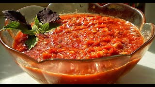 САМАЯ ВКУСНАЯ Аджика на зиму АДЖИКА С БАКЛАЖАНАМИ [upl. by Wein]