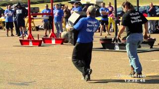 North American Strongman Nationals 2011 Husefeldt Stone Carry [upl. by Loralee]