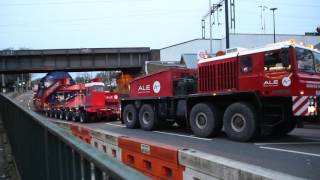 ALE Heavy Haulage Unipower  North London Electrical Transformer move [upl. by Phene]