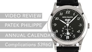 PreOwned Patek Philippe Annual Calendar 5396012 Luxury Watch Review [upl. by Ringsmuth]