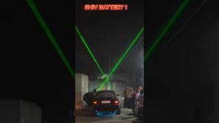 LASER LIGHT HEAVY GREEN viralvideo short car all over india delivery in india [upl. by Tteltrab]