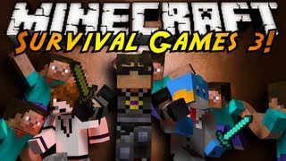 Minecraft  SURVIVAL GAMES 3 [upl. by Amathiste]