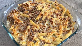 PASTA AL FORNO BESCIAMELLA E MACINATO [upl. by Saduj586]