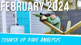 February 2024 Course of Fire COF Analysis for the NRL22 [upl. by Nonnad]