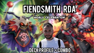 Fiendsmith Red Dragon Archfiend  Deck Profile  Combo  RDA Yugioh World Celebration Championship [upl. by Aryek]