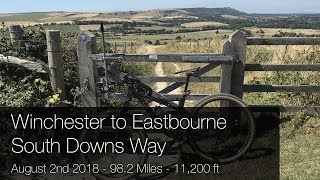 South Downs Way in a day  August 2018 [upl. by Analad711]