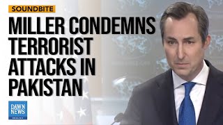 Journalist Grills Miller on Terrorist Attacks in Pakistan  Dawn News English [upl. by Friedly505]