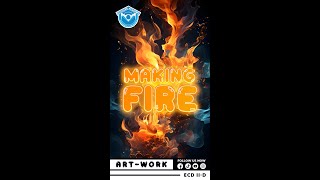 🔥🎨 ECD IID Crafting fire using computer paper and paints—exploring art through vibrant colors ✂️✨ [upl. by Sadirah660]