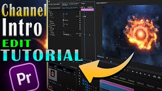 How To Make Channel Intro In  Premiere Pro [upl. by Nnawtna]