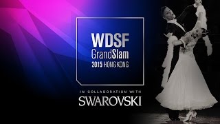 Farina  Koborg DEN  2015 GS STD Hong Kong R2 T  DanceSport  DanceSport Total [upl. by Eve]