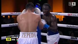 Richardson Hitchins knocks out Jose zepeda highlights boxing sports [upl. by Siramaj688]