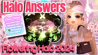 NEW🌸 HALO ANSWERS To WIN The Entwined Vines 💚 FLOWERING HALO 2024  Royale High FOUNTAIN ANSWERS [upl. by O'Malley861]