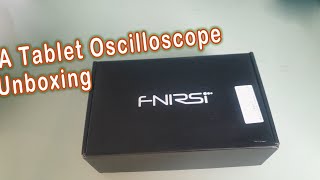 FNIRSI 1013D tablet oscilloscope unboxing [upl. by Avraham]