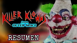 Llegan a la Tierra para comer personas Payasos asesinos del espacio  Resumen Killer Klowns [upl. by Maryellen916]