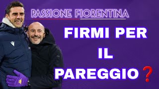 🟣 FORMAZIONE DELLA FIORENTINA A BOLOGNA E PREVISIONE DI RISULTATO SI FIRMA PER IL PAREGGIO❓️ [upl. by Stefanac]