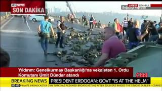 Turkey Coup Civilians Swarm Tanks In Istanbul [upl. by Peltz4]