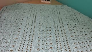 Crochet colcha o cobija de bebé para principiantes [upl. by Adikram841]