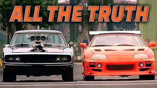 WHO WOULD REALLY WIN THE RACE SUPRA VS CHARGER FROM FAST amp FURIOUS [upl. by Fernyak788]