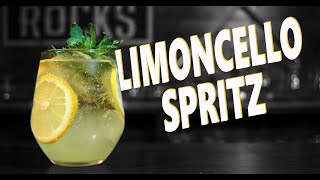 Limoncello Spritz  Spritz Cocktails To Make At Home  Booze On The Rocks [upl. by Pickard]