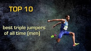 Top 10 triple jumpers of all time men [upl. by Wyndham]