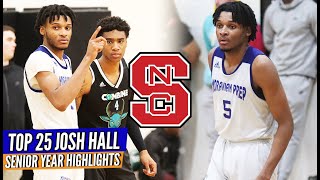 HIGHLIGHTS Top 25 Josh Hall DECLARES for NBA Draft NCSU Senior Year Highlights [upl. by Pliner]