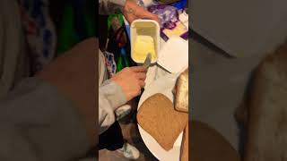 Butter bread so bread doesn’t rip [upl. by Sheng128]