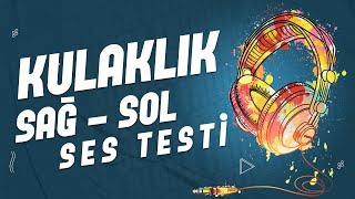 SAĞ SOL KULAKLIK TESTİ  HERTZ TESTİ  TELEFON SES TESTİ [upl. by Schnell]