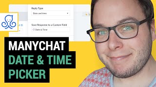 ManyChat Tutorial Date amp Time Picker [upl. by Samled]