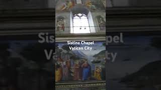 The Sistine Chapel in Vatican City [upl. by Quintilla]