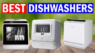 TOP 4 Best Countertop amp Portable Dishwashers of 2024  Best Review [upl. by Atiuqer]