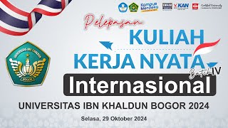 🔴 Live Pelepasan KKN Kuliah Kerja Nyata Thailand Batch IV 2024 [upl. by Klemens]