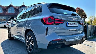 New BMW X3 2023 xDrive30d RevsStartup amp Exhaust sound by Supergimm [upl. by Ddej]