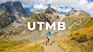 Racing the Ultra Trail du Mont Blanc  UTMB 2022 [upl. by Livvy]