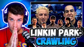 WHAT A MESSAGE  Rapper Reacts to Linkin Park  Crawling Full Analysis [upl. by Renner817]