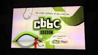 CBBC 2013 Shutdown Ident With HD And 3D And The Same As Channel Friday [upl. by Eversole542]