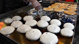 미친속도 달인의 초스피드로 만드는 전국 호떡 맛집 모음 Best11  crazy speed Sweet Pancake master  Korean Street Food [upl. by Mmada]