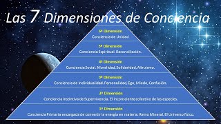 Las 7 Dimensiones de Conciencia [upl. by Hortense947]