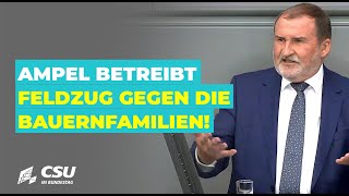 Max Straubinger Ampel betreibt Feldzug gegen die Bauernfamilien [upl. by Cr345]